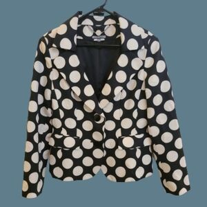 Anne Klein Polka Dot Blazer
